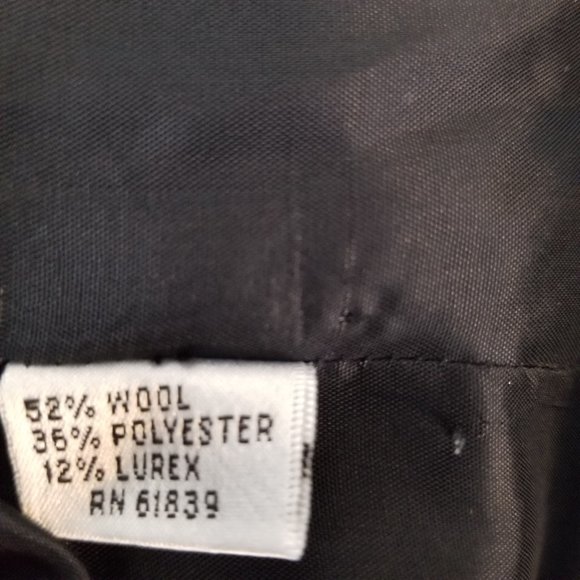 Rickie Freeman Teri Jon Puff Ruffled Collar Metallic Floral Blazer - Picture 12 of 13